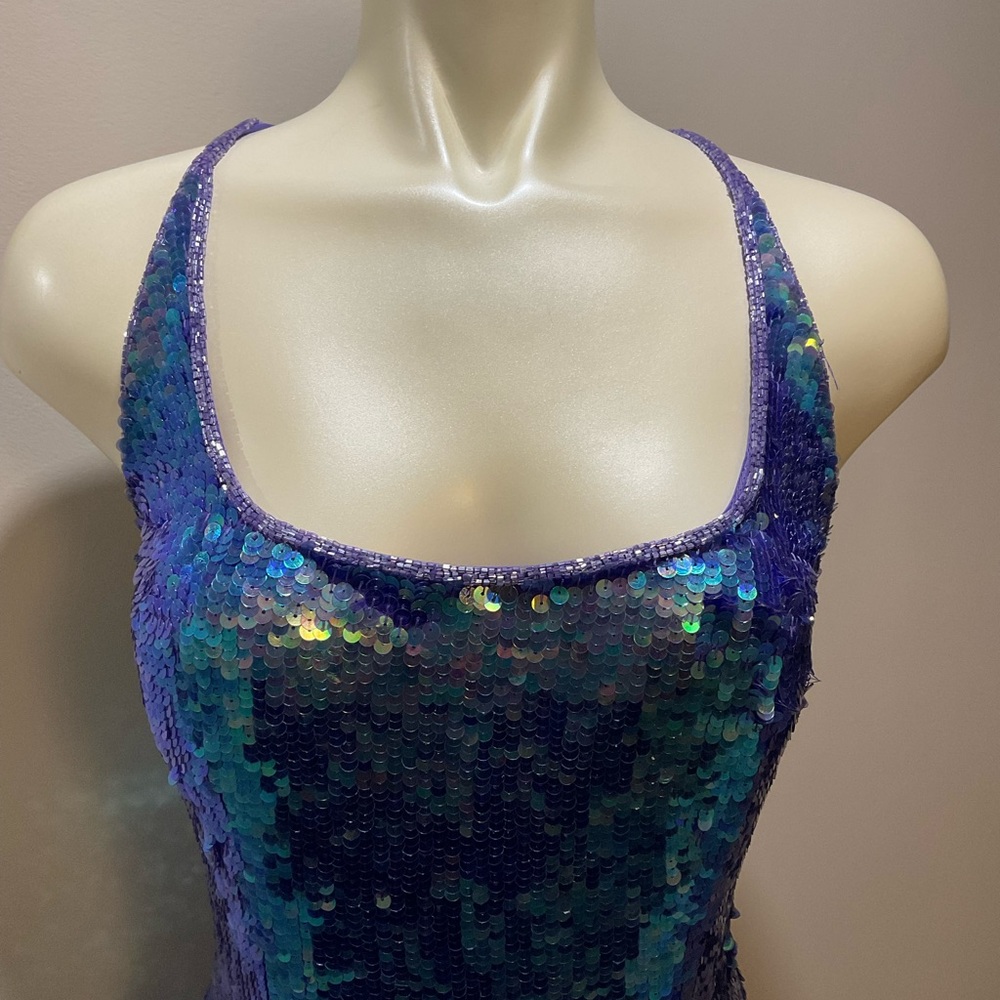Mermaid sequin gown